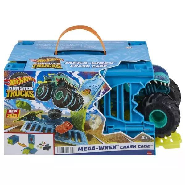 Hot Wheels: Monster Trucks Mega Wrex ketrece játékszett (HNC29) (HNC29)