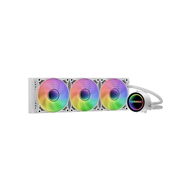 RaidMax Infinita LS360 360mm ARGB Fehér Vízhűtés (LS360WT ARGB)