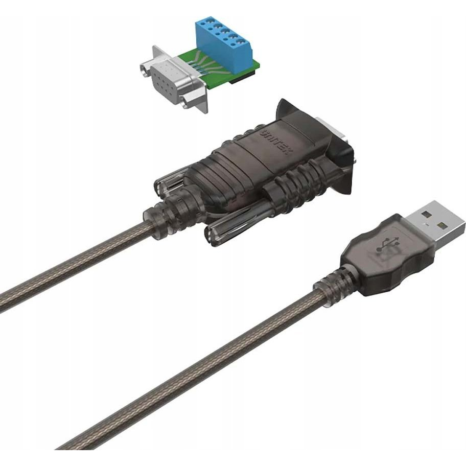 Unitek Konwerter/Adapter USB 2.0 do RS422/RS485 (DB9M) z chipsetem FTDI, 1,5m (Y-108301-1.5M)