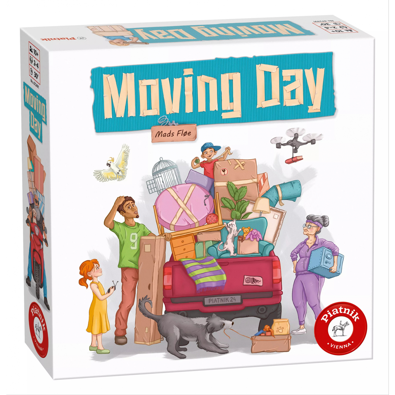 Piatnik Moving Day Ügyességi és kooperatív társasjáték (672491)