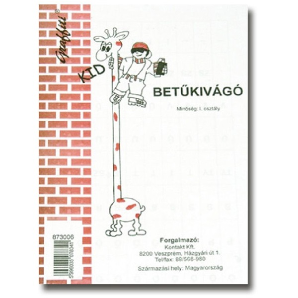 ABC garnitúra betűkivágó (P0019-5069)
