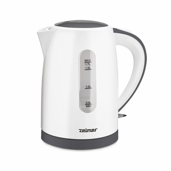 Zelmer ZCK7619 2200 W, 1,7 л, бяла електрическа кана