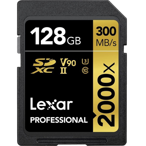 Lexar 2000x 128 GB SDHC Class 10 Memóriakártya