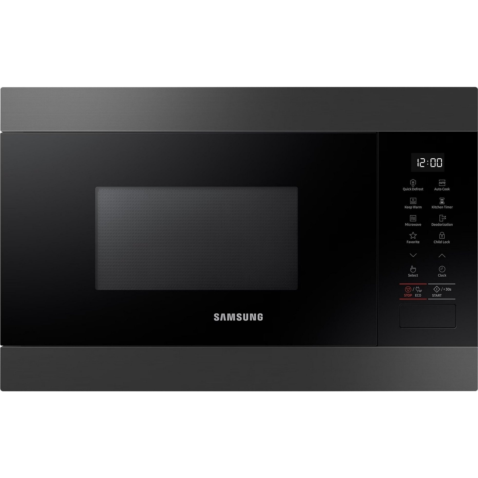 Samsung MS22M8254AM Beépíthető Mikrohullámú Sütő 22L 850W Matt Grafit