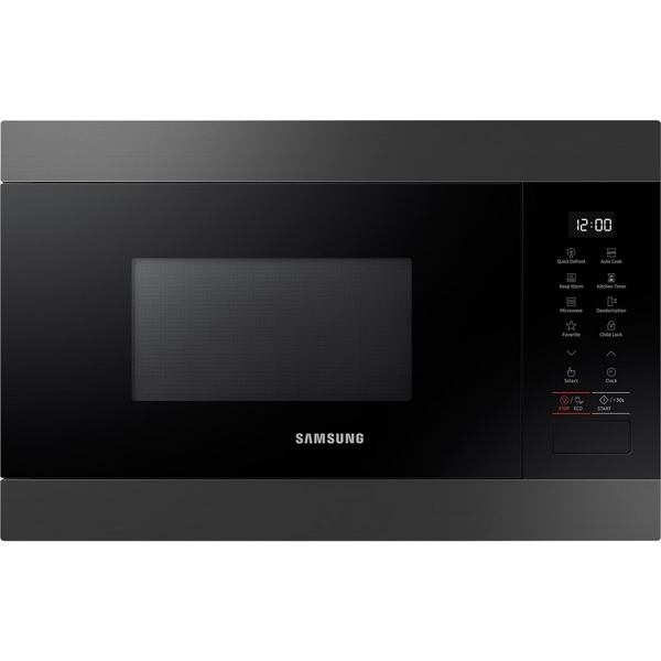 Samsung MS22M8254AM Beépíthető Mikrohullámú Sütő 22L 850W Matt Grafit