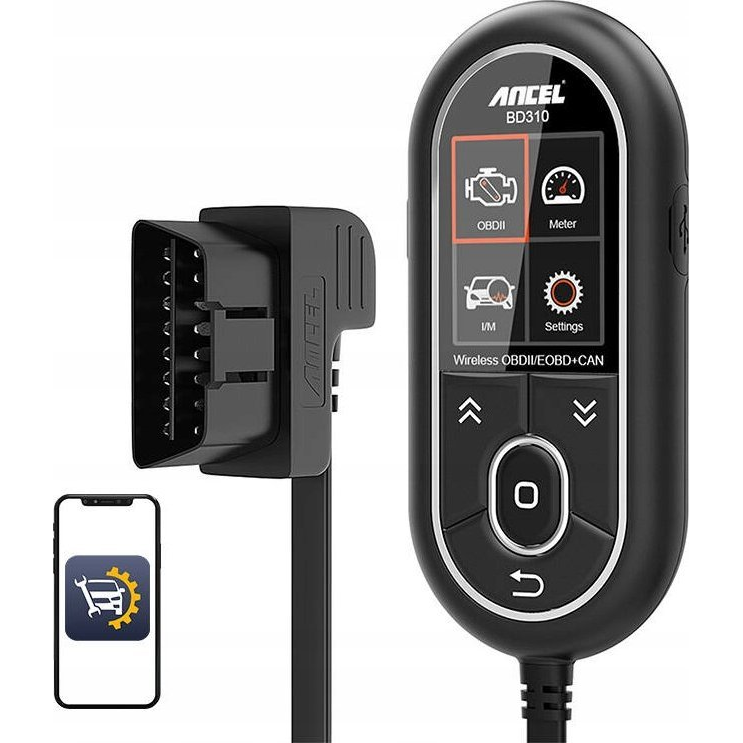 Ancel BD310 Bluetooth OBD2 Autódiagnosztikai hibakereső Okos Eszköz (069083)