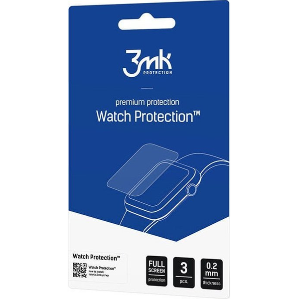 Ochranná fólia na displej pre Google Pixel Watch - 3mk Watch Protection