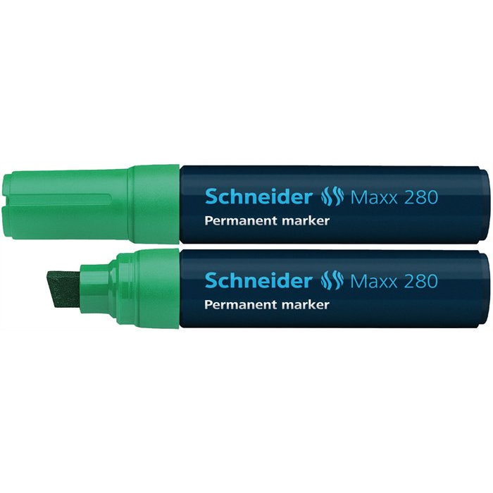 Schneider Maxx 280 4-12mm Alkoholos marker - vágott - Zöld (128004)
