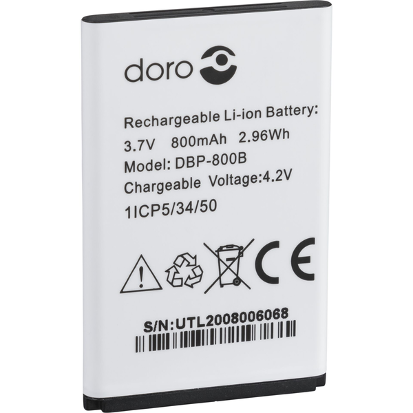 Doro 380145 Telefon akkumulátor 800 mAh