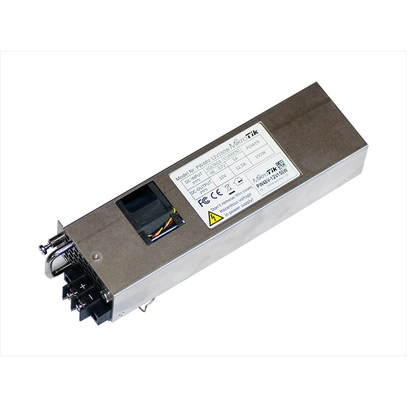 MikroTik tápegység 12V 150W (PW48V-12V150W) (PW48V-12V150W)
