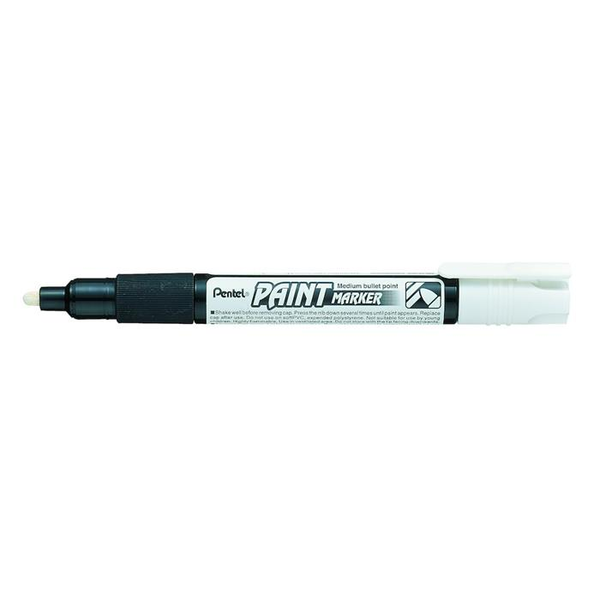 Marker cu vopsea PaintMarker 4 mm, Alb