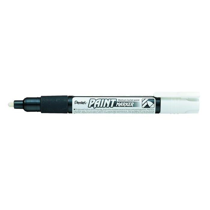 Olejový značkovač PENTEL MMP20-WO biely 2-3mm okrúhly (MMP20-WO)