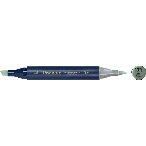 Deli Finenolo 171 - Jade Green kétvégű permanent ART marker (DEC184-F/171)