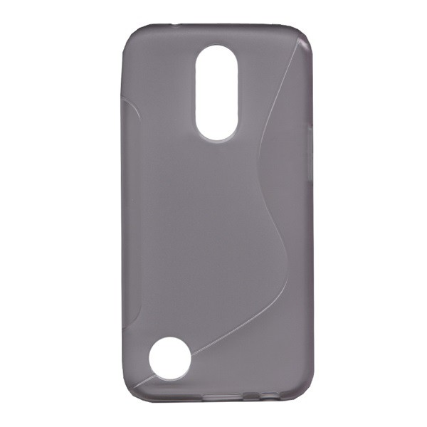 Szilikon telefonvédő (S-line) SZÜRKE [LG K10 (2017) M250n] (5996457709397)