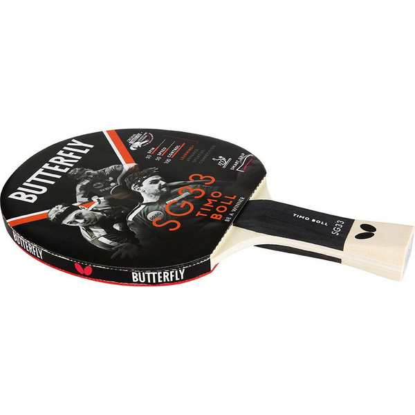 Butterfly Timo Boll SG33, homorú (FL)