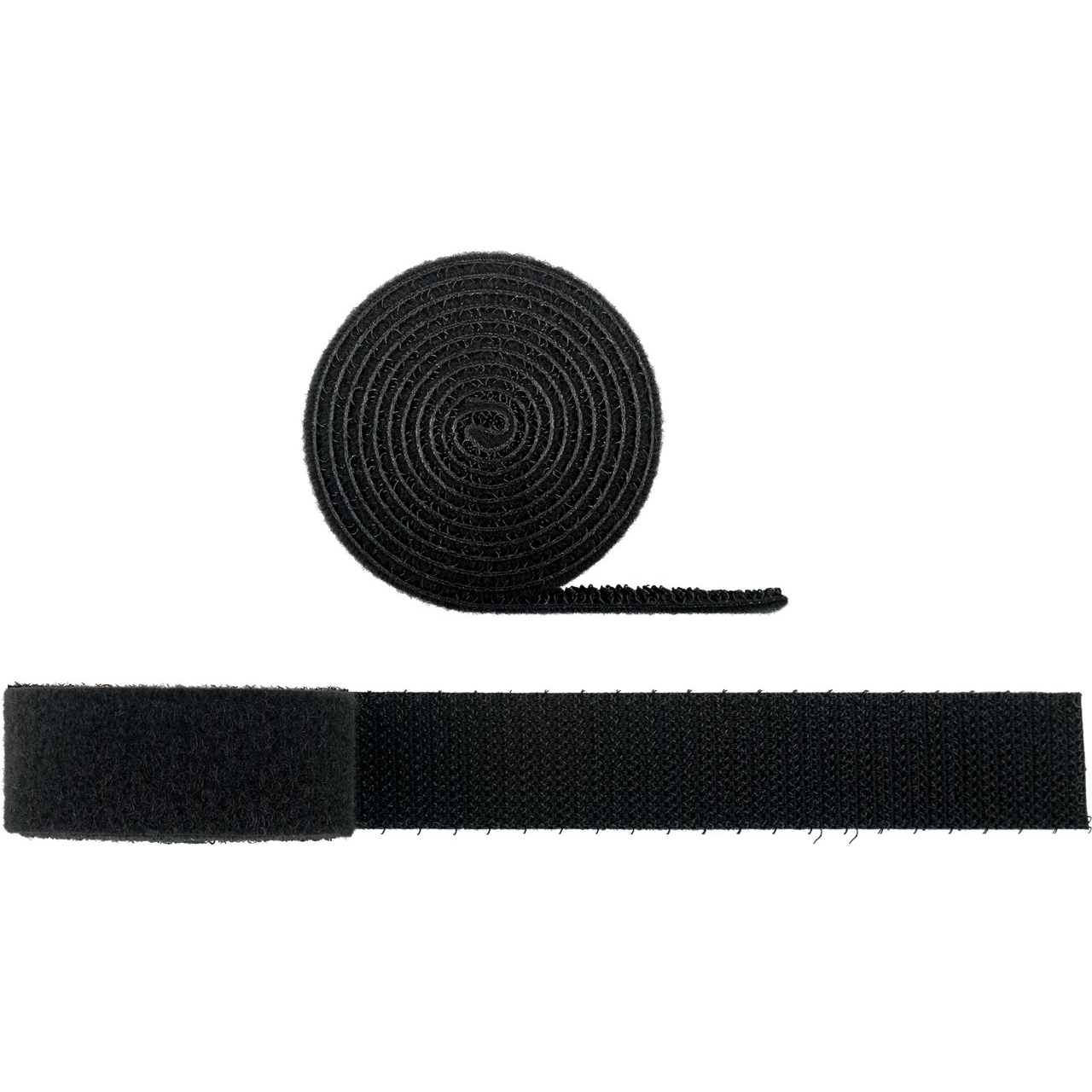 Goobay Tépőzárals kábel kötegelő 1m - Fekete (70360)