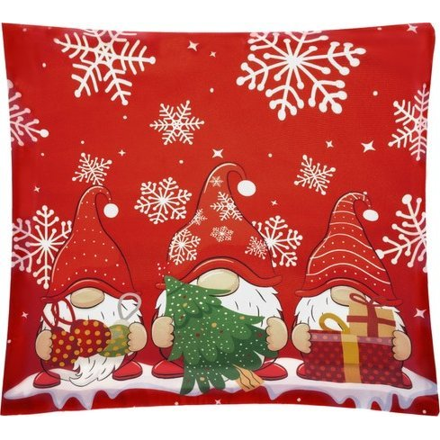Karácsonyi Párnahuzat - Manók - 45 x 45 cm