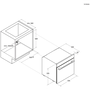 Haier H6 ID68C5YTB 78 L Negru