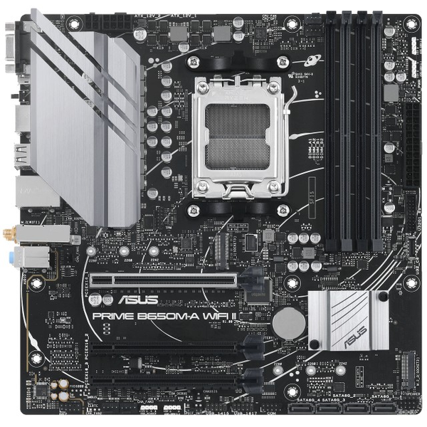ASUS PRIME B650M-A WIFI II AMD B650 Socket AM5 Micro ATX