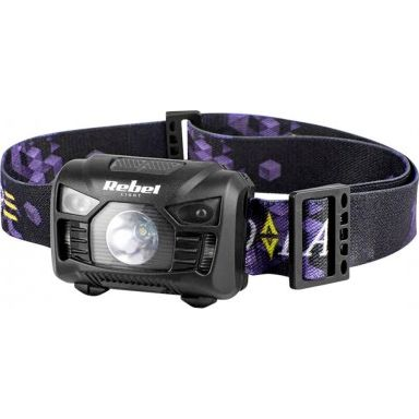 Rebel 3W Újratölthető Fejlámpa (URZ0938)