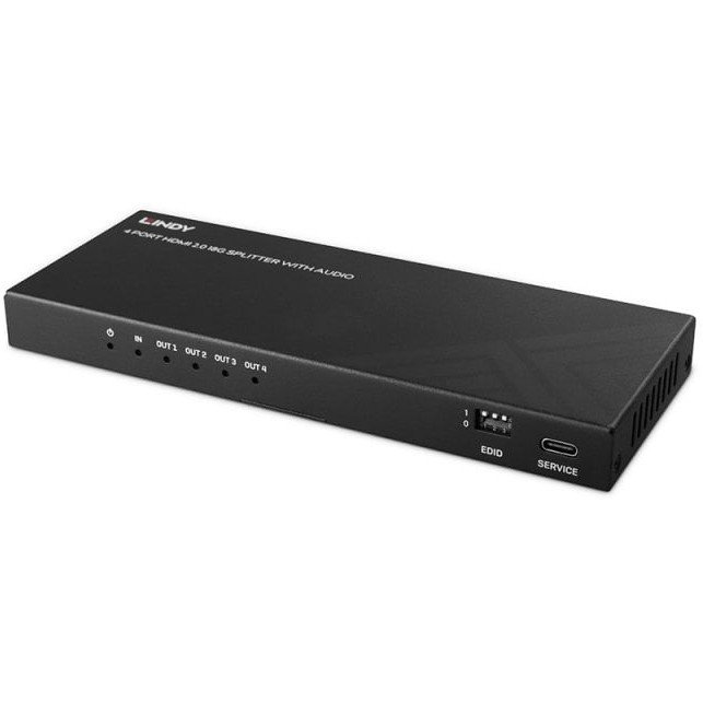 Lindy 38535 videó elosztó HDMI 4x HDMI (38535)