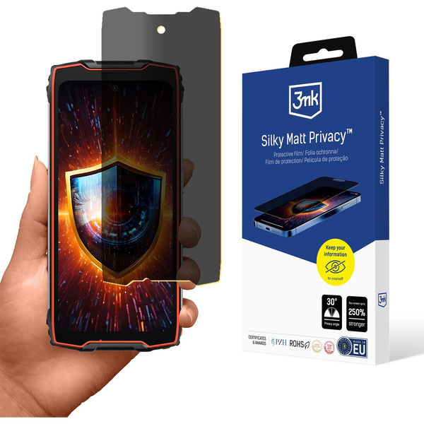 3MK Silky Matt Privacy Blackview BV9300 Pro védőfólia