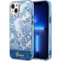 Guess Porcelain Collection Apple iPhone 14 Plus hátlap tok, kék