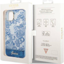 Guess Porcelain Collection Apple iPhone 14 Plus hátlap tok, kék