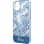 Guess Porcelain Collection Apple iPhone 14 Plus hátlap tok, kék