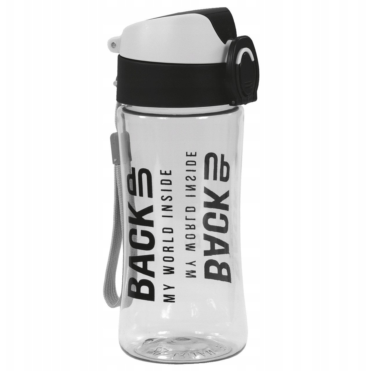 Backup Szürke Kulacs 400 ml - Black (BB7A56)