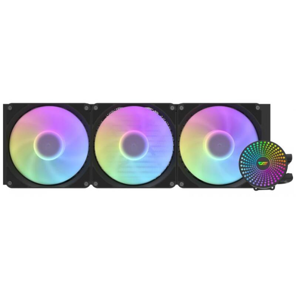 darkFlash DC420 ARGB Processzor Vízhűtés Fekete