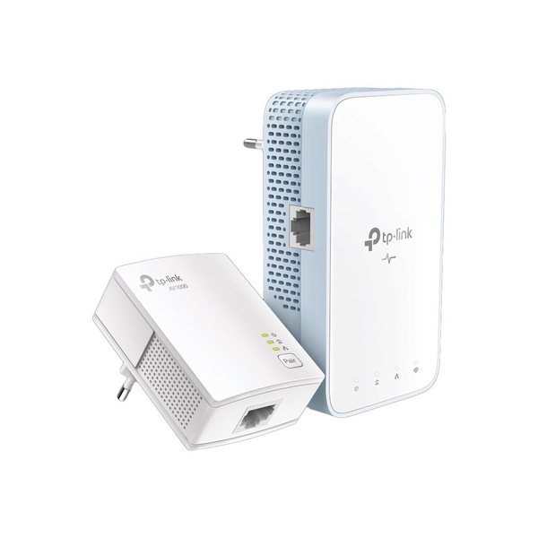 TP-Link TL-WPA1000 KIT síťový adaptér Powerline 1000 Mbit/s Připojení na síť Ethernet Wi-Fi Bílá 2 kusů