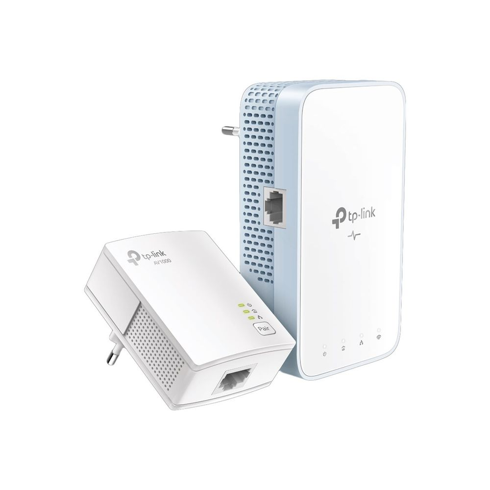 TP-Link TL-WPA1000 KIT PowerLine adapter 1000 Mbit/s Ethernet/LAN csatlakozás Wi-Fi Fehér 2 dB (TL-WPA1000 KIT)