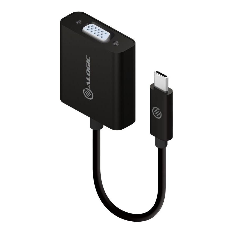 Alogic Adapter USB-C -> VGA schwarz (UCVGA-ADP)