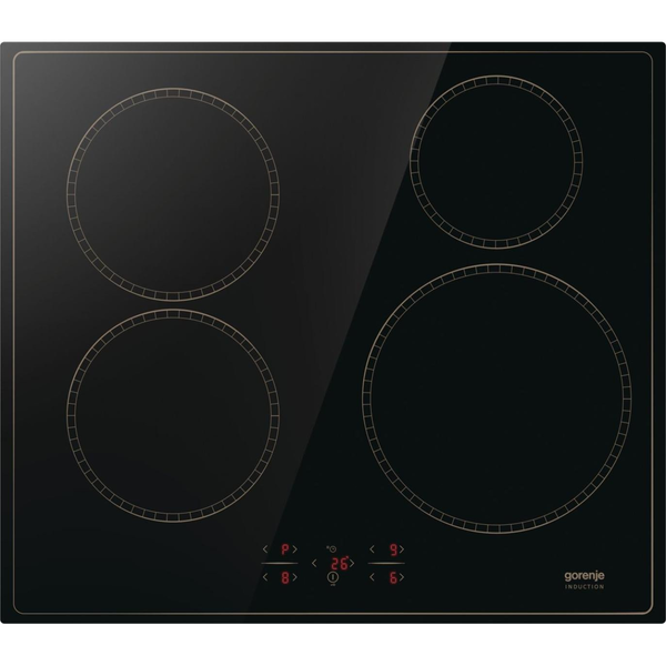 Gorenje GI6401CLBSC Beépíthető 4 zónás Indukciós Főzőlap 7200 Watt - Fekete