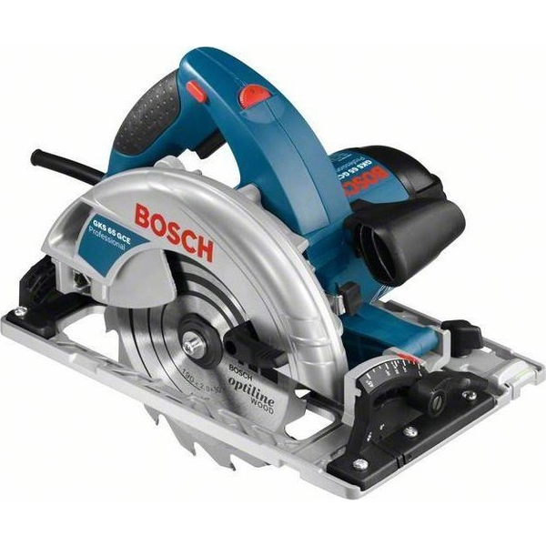 Bosch GKS 65 GCE + FSN 1400 19 cm Sort, Blå 5000 rpm 1800 W