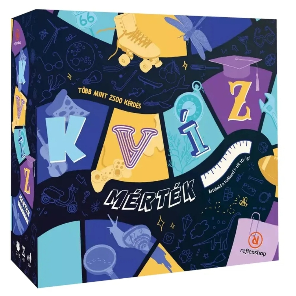 Reflex Kvízmérték kreatív és szórakoztató társasjáték (BLARYRS)
