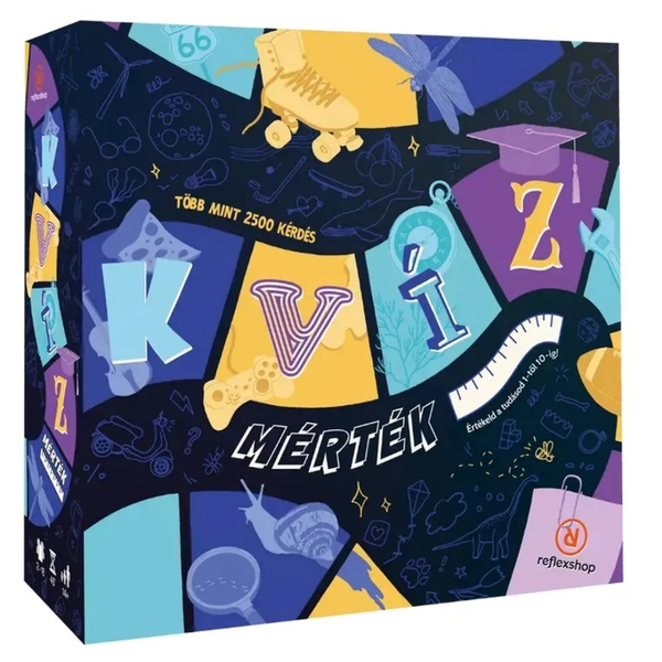 Reflex Kvízmérték kreatív és szórakoztató társasjáték