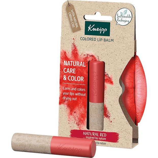 KNEIPP színezett ajakbalzsam Natural Red (4008233160214)