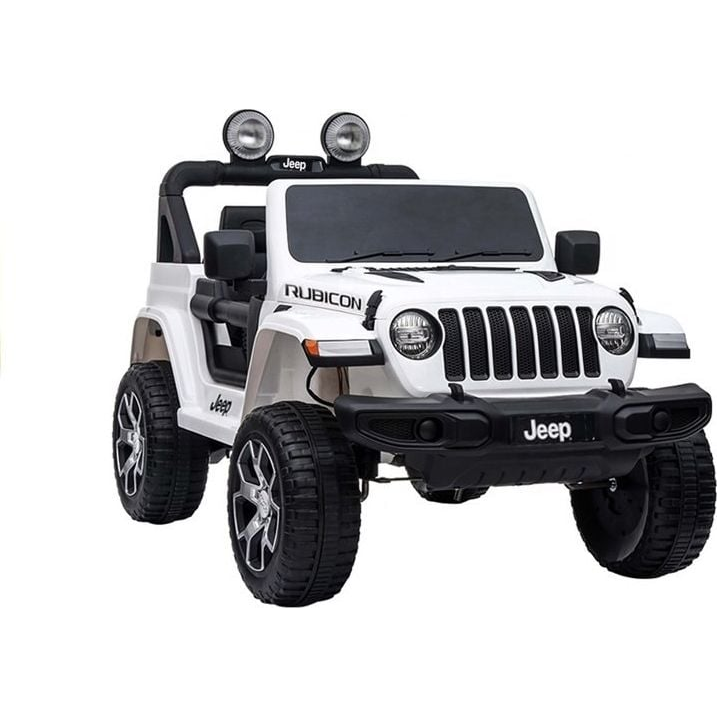 Jeep Rubicon 4x4 Akkumulátor Autó Fehér (5955)