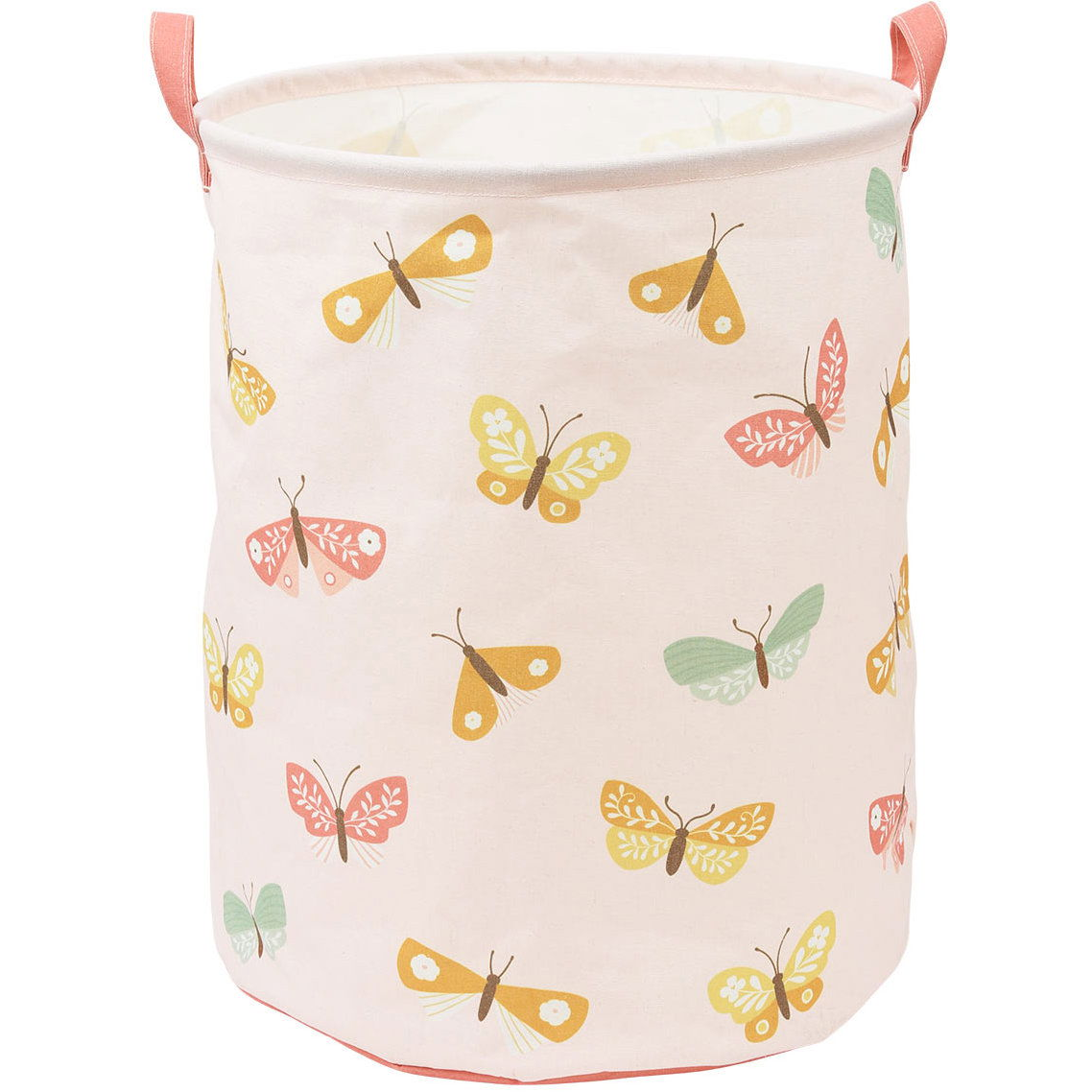 A Little Lovely Company Storage basket for toys - butterflies (ALLC_STBABU17)