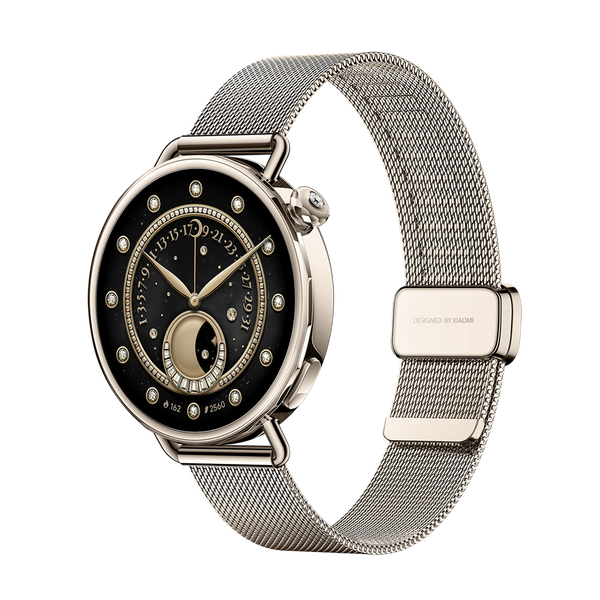 Xiaomi Watch S4 41 мм с миланска каишка Sunset Gold okosóra