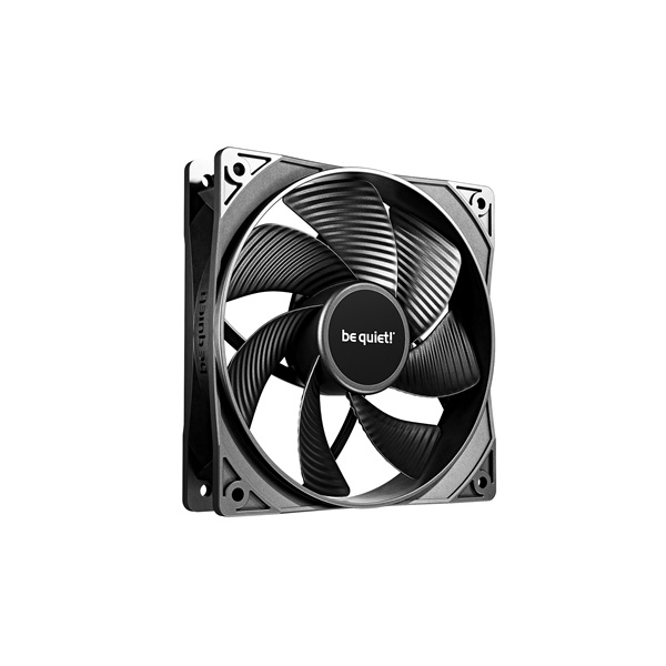be quiet! Pure Wings 3 120 mm PWM Reverse Triple Pack Black Computerkabinet Ventilator 12 cm Sort 3 stk