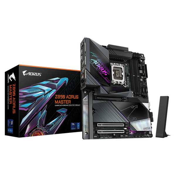 GIGABYTE Z890 AORUS MASTER дънна платка Intel Z890 LGA 1851 (Socket V1) ATX