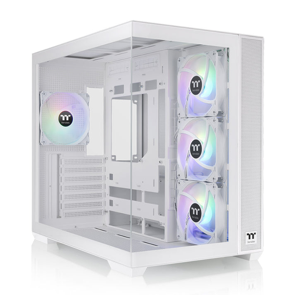 Počítačová Skříň Thermaltake View 380 TG ARGB Snow Midi Tower bílá
