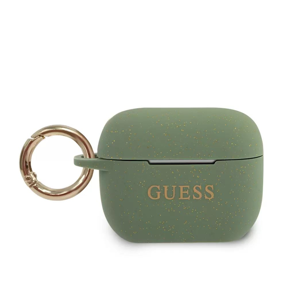 Guess Apple Airpods Pro sötétzöld tok (GUACAPSILGLKA)