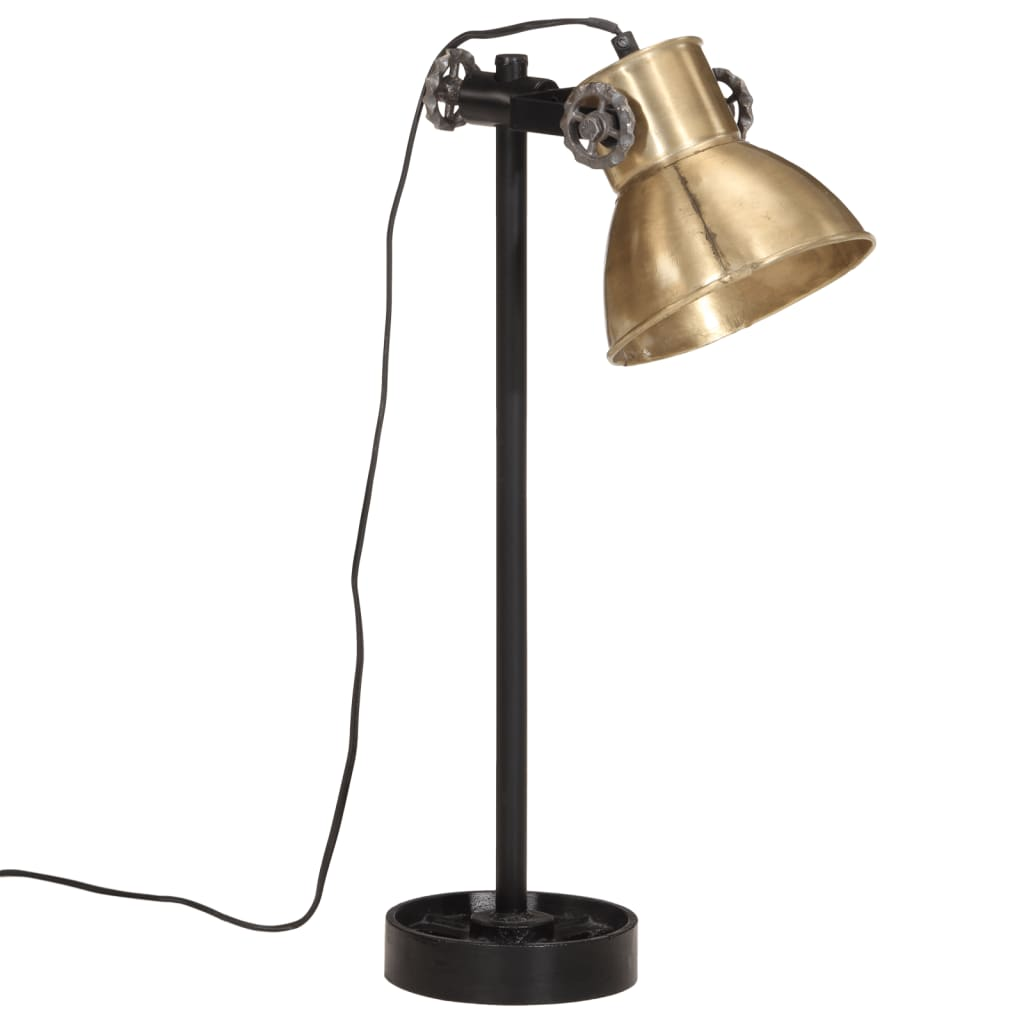 antik sárgaréz asztali lámpa 25 W 15x15x55 cm E27 (371849)