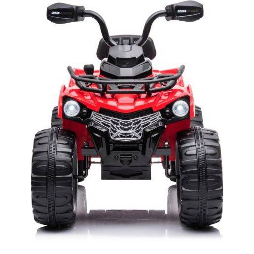 JS009 12 V Elektromos Quad 9060 - 2 Darab 45 W Motorral, Gombos Indulással, Váltókarral, Piros (9060-uniw)