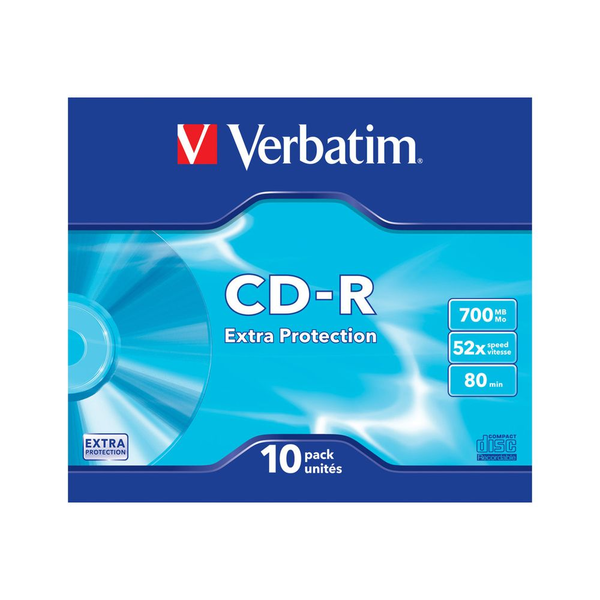 Verbatim - CD-R x 10 - 700 MB - storage media