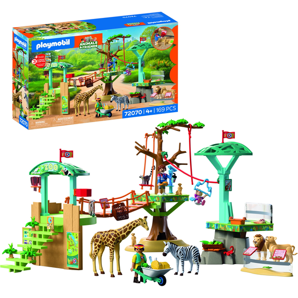 72070 Animals & Friends Zoo: Wildnis-Kletterpark, Konstruktionsspielzeug